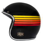 Capacete Urban Tracer Fire Stripes Preto