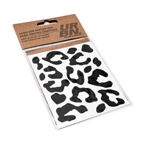 Adesivo Refletivo Urban Sports Animal Preto