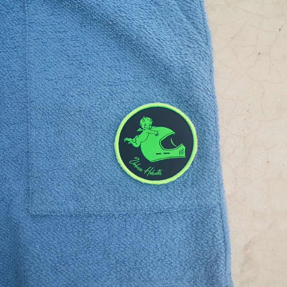 Bermuda Urban Fleece Curta Azul