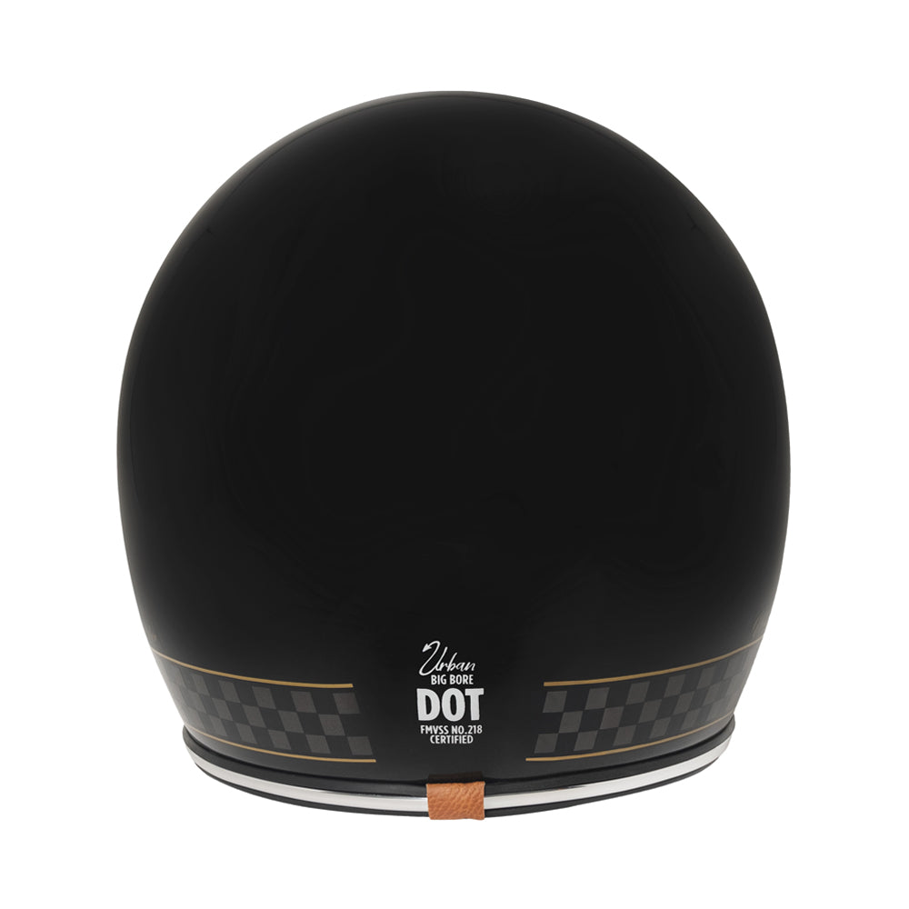 Capacete Urban Bigbore S Classic Racer Brilho