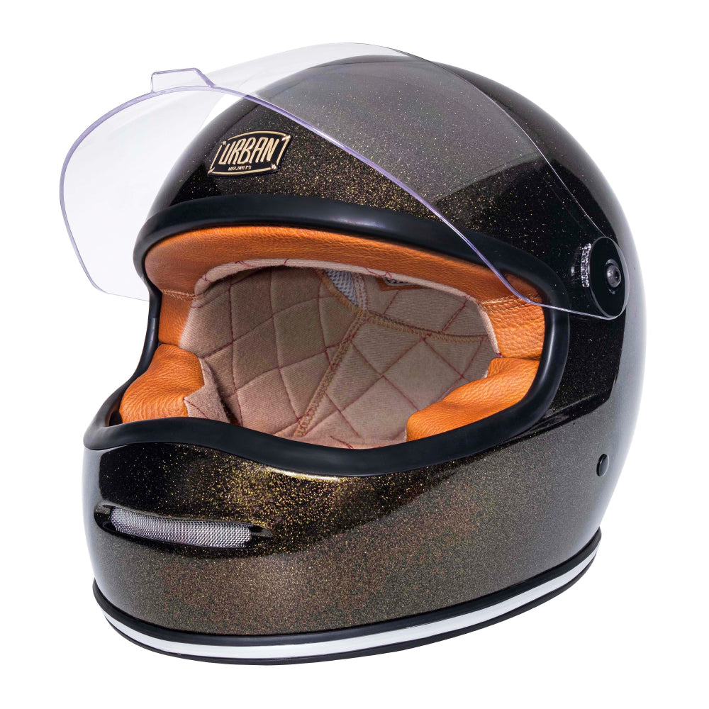 Capacete Urban Bigbore S Dark Gold Flake