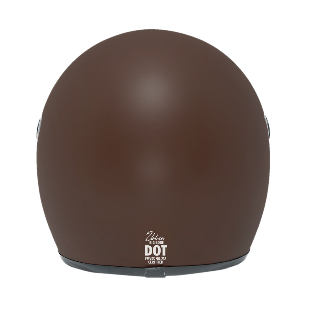 Capacete Urban Bigbore S Marrom Fosco