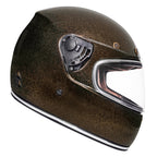 Capacete Urban Cafe Racer Dark Gold Flake