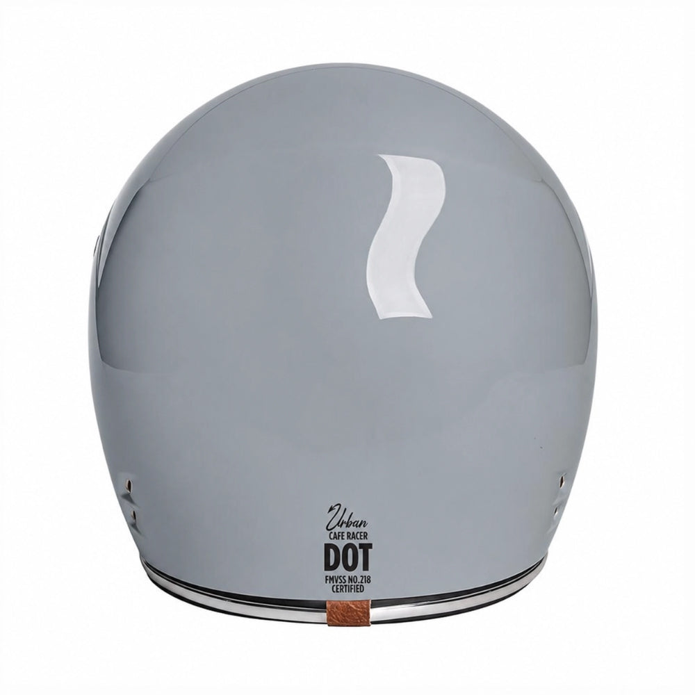 Capacete Urban Cafe Racer Gelo