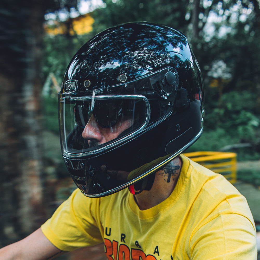 Capacete Urban Cafe Racer Black Edition