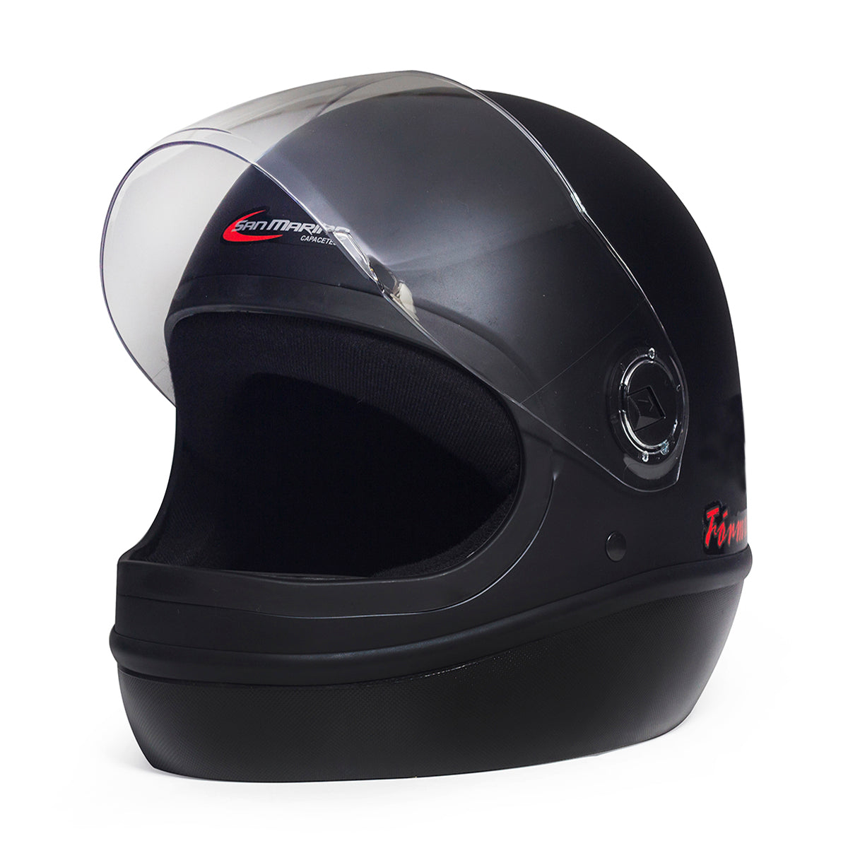 Capacete Fórmula 1 Classic Preto Fosco