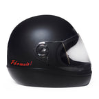 Capacete Fórmula 1 Classic Preto Fosco