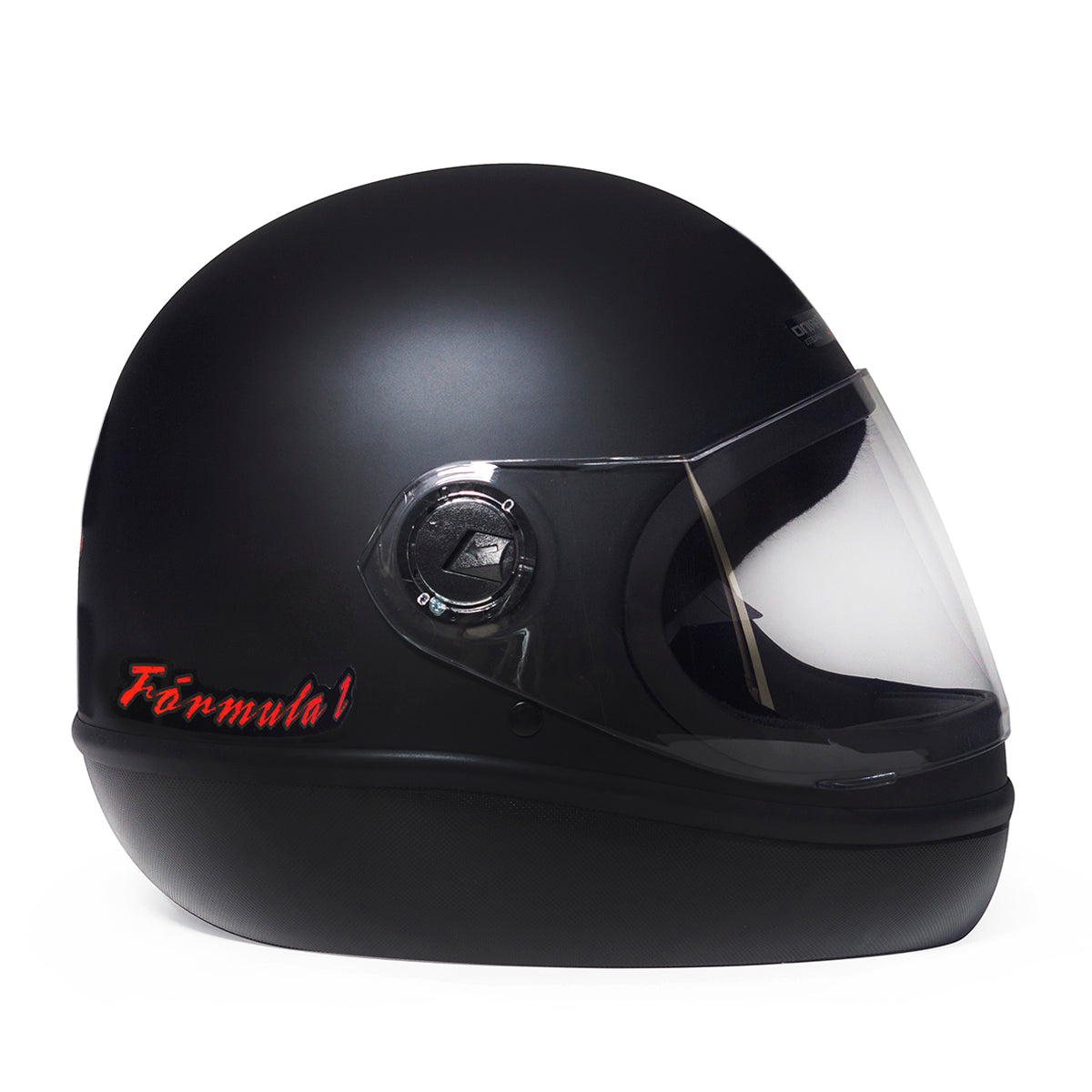 Capacete Fórmula 1 Classic Preto Fosco