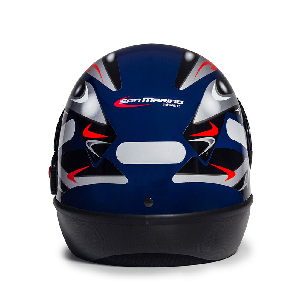 Capacete San Marino Grafic Azul
