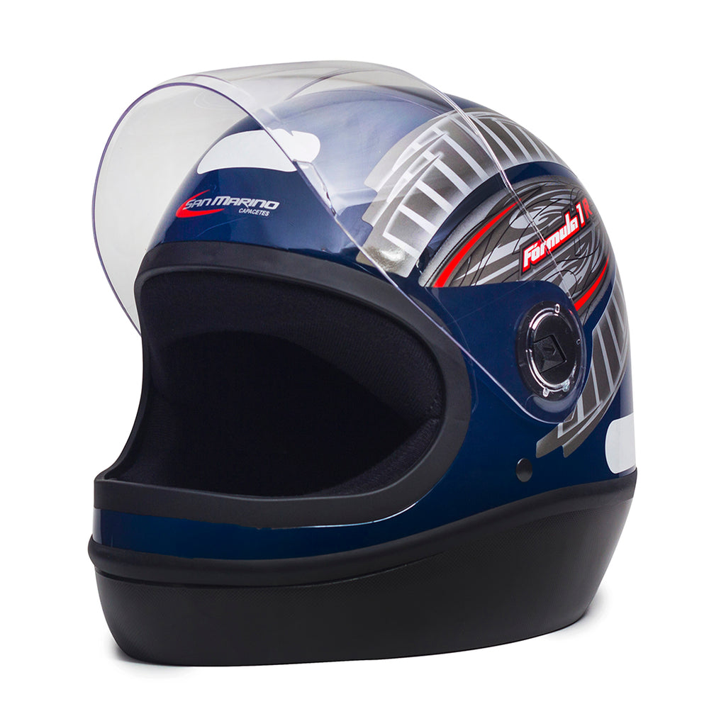Capacete Fórmula 1 Grafic Azul