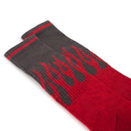 Meia Urbansocks On Fire Vermelha