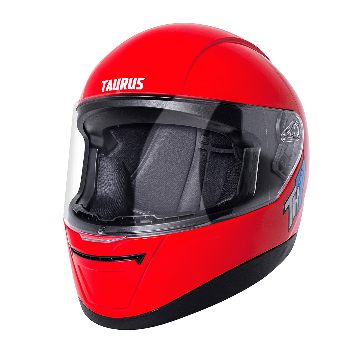 Capacete TH7 Vermelho Brilho