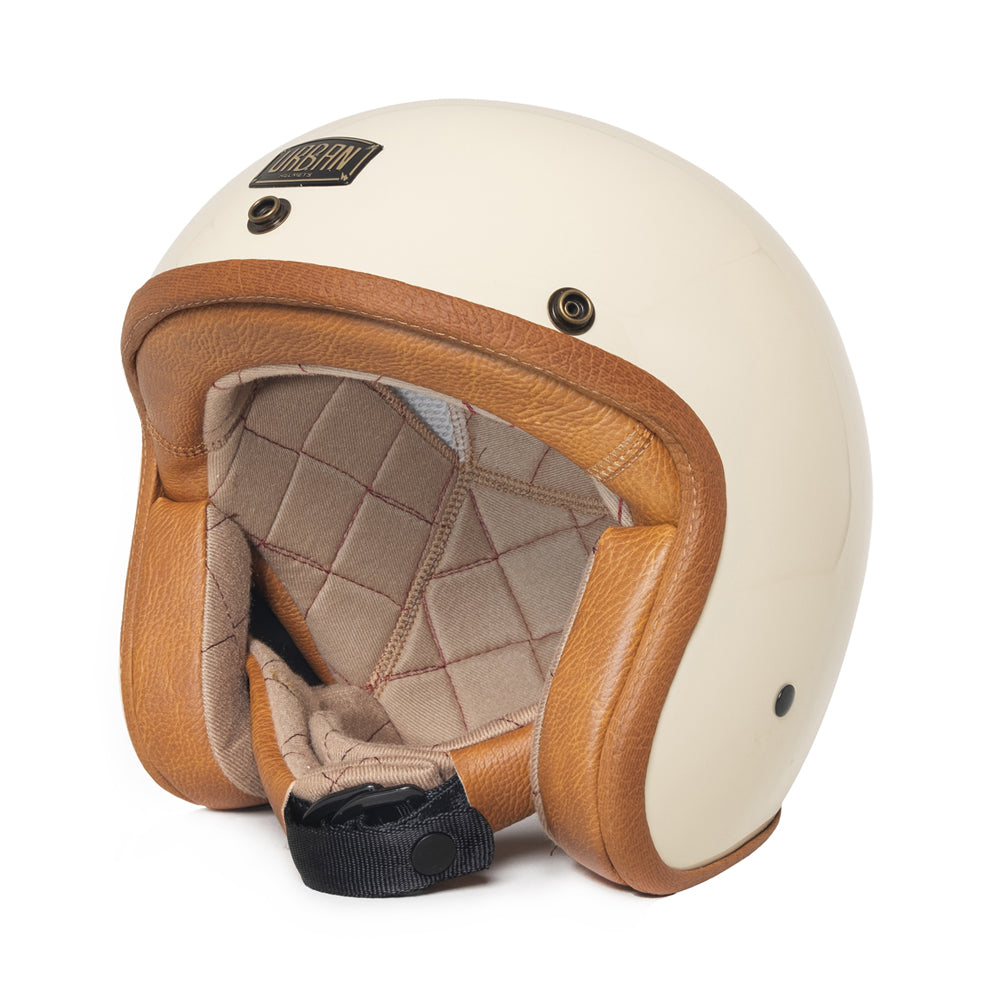 Capacete Urban Tracer Camel Off-White
