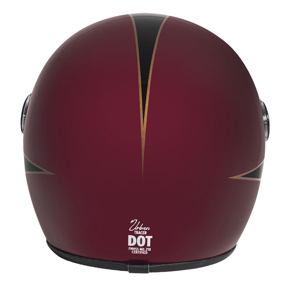 Capacete Urban Tracer S Star Vinho