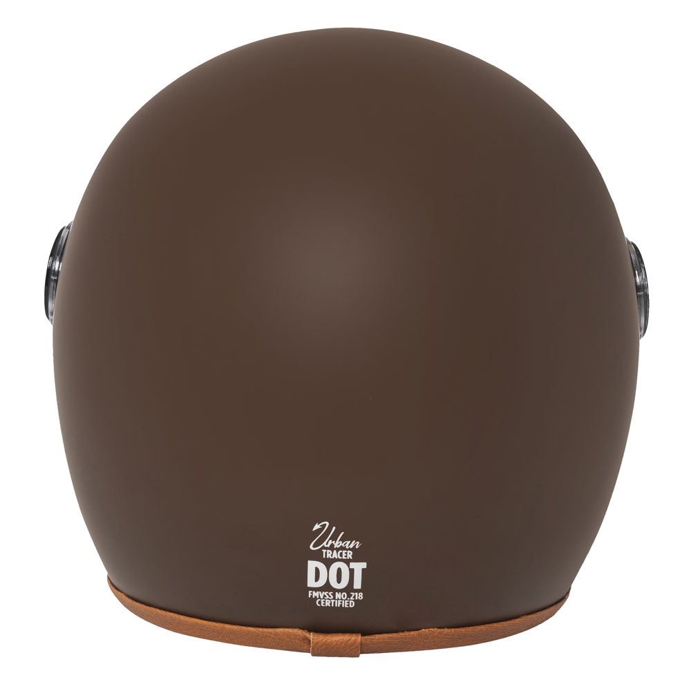 Capacete Urban Tracer S Marrom Fosco