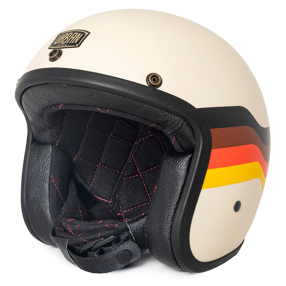 Capacete Urban Tracer Wave Bege