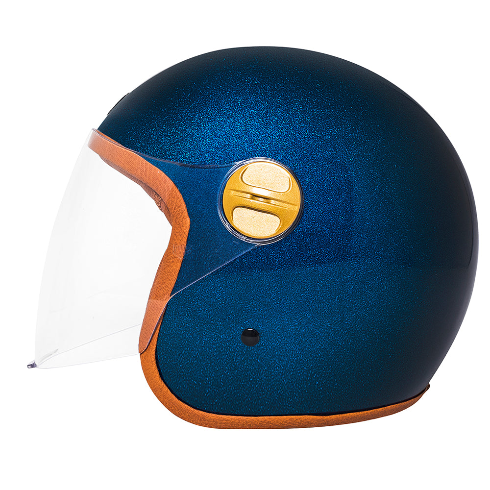Capacete Urban Tracer S Camel Blue Flake