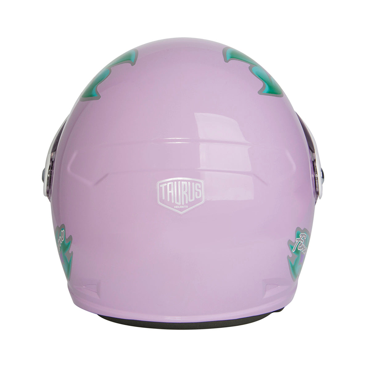 Capacete Wind Visor Femme Lilas Verde
