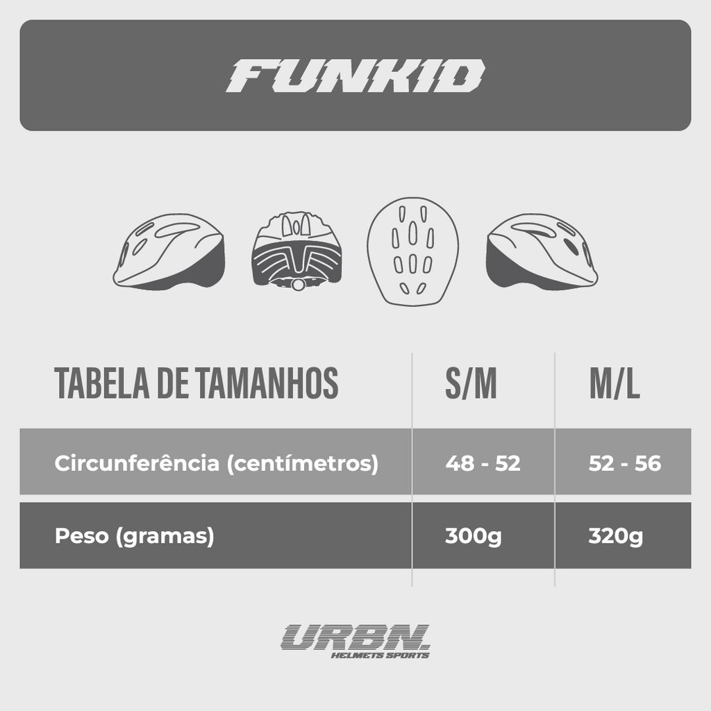 Capacete Infantil Urban Sports Fun Kid Flamengo