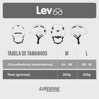 Capacete Urban Sports Lev Bordô
