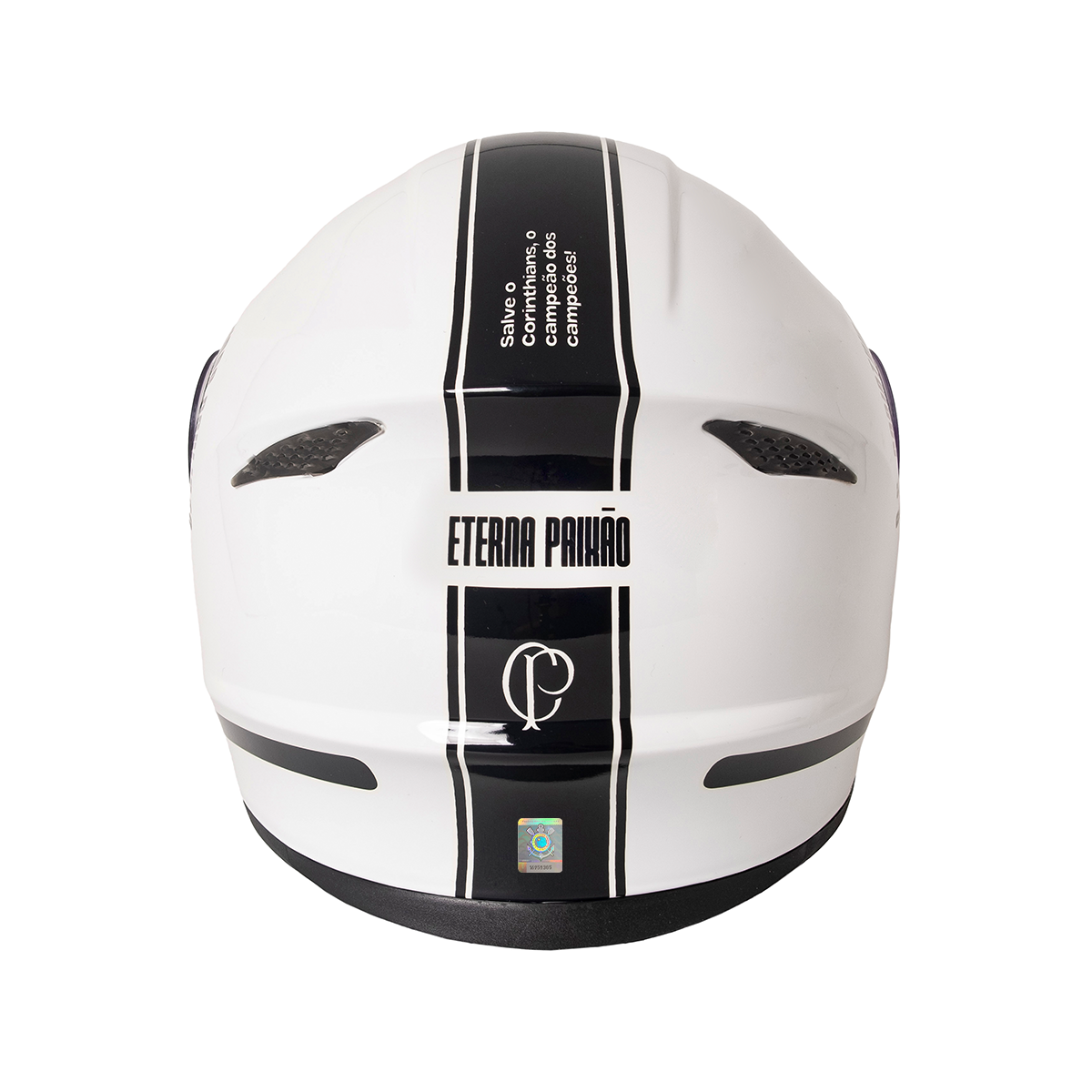 Capacete Joy23 Strike Corinthians Branco