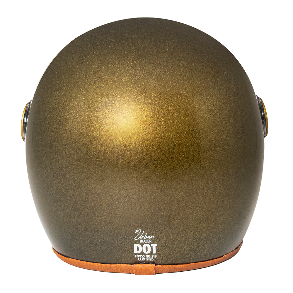 Capacete Urban Tracer S Dark Gold Flake